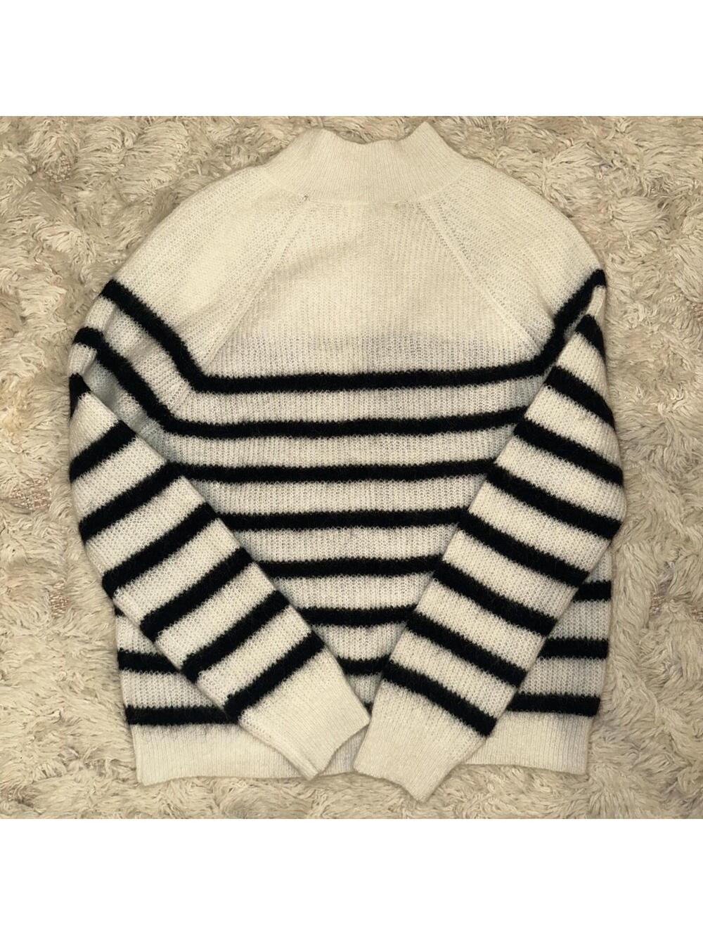 Sézane Trudy Jumper Sweater - Size S Striped - Picture 4 of 4